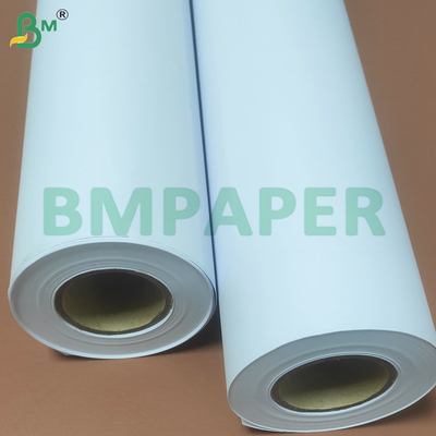 Rolos de papel CAD Plotter branco de 80 gm para impressão de arquitetura