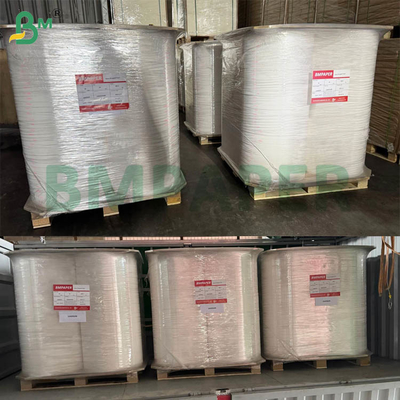 60 g de papel de palha de qualidade alimentar 15 mm X 3100 mm Para palhas de bebidas Padrões diferentes