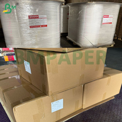 60 g de papel de palha de qualidade alimentar 15 mm X 3100 mm Para palhas de bebidas Padrões diferentes