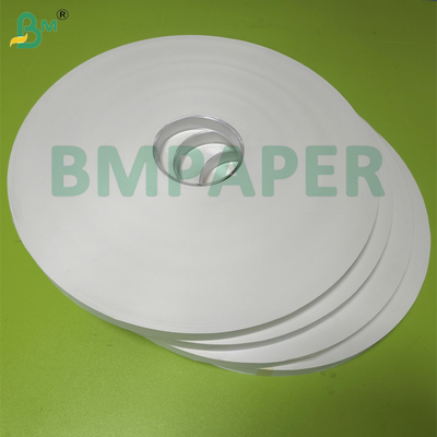 Papel de embrulho branco 24gsm 28gsm para embrulho individual de palhinhas de papel