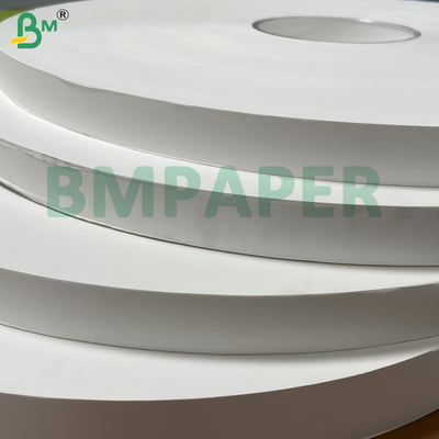 Papel de embrulho para palhinhas de 28gsm branco, biodegradável, reciclável, de qualidade alimentar, para embalagem de palitos
