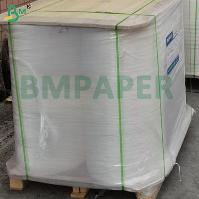 Papel de embrulho para palhinhas de 28gsm branco, biodegradável, reciclável, de qualidade alimentar, para embalagem de palitos