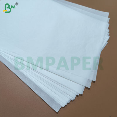 38 gm 50 gm Papel à prova de gordura puro Branco e Marrom para sacos de sanduíche