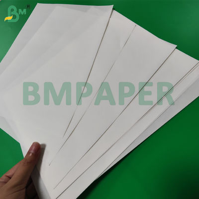40 gm 60 gm Papel à prova de óleo branco para kit de embalagem de fast food 7 25 x 35 cm