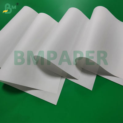 40 gm 60 gm Papel à prova de óleo branco para kit de embalagem de fast food 7 25 x 35 cm