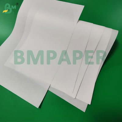 40 gm 60 gm Papel à prova de óleo branco para kit de embalagem de fast food 7 25 x 35 cm