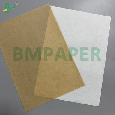 Kit de qualidade alimentar 7 de cozimento Folha à prova de gordura Marrom / papel branco 30cm 60cm