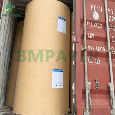 36GSM Excelente Resistência ao Mofo Papel Kraft Marrom para Interlaçamento de Vidro
