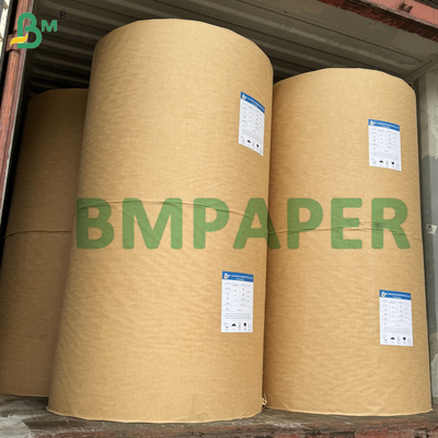 Papel de revestimento de vidro branco e castanho de 36 gm de alto desempenho na superfície de aço e vidro