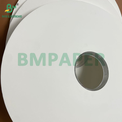26 grs Rolos de papel branco simples de qualidade alimentar para embalar canudos descartáveis