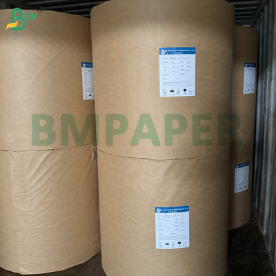 Papel Kraft Preto Profundo Dupla Face 70gsm 80gsm, Rolos de 300-2300mm