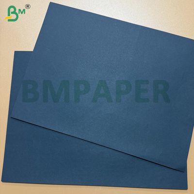 Papel Kraft Preto Profundo Dupla Face 70gsm 80gsm, Rolos de 300-2300mm