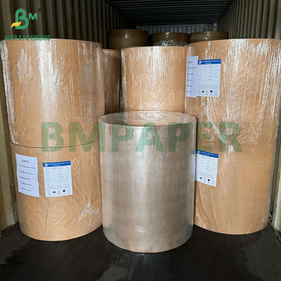 Papel encerado de grau alimentício com uma face encerada, à prova de umidade, 30g 35g para embalagem de doces