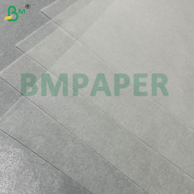 Papel de cera branco de 30gsm para alimentos, à prova de gordura e água, para churrasco