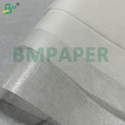 Papel de cera branco de 30gsm para alimentos, à prova de gordura e água, para churrasco