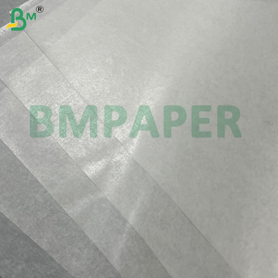 Papel de cera branco de 30gsm para alimentos, à prova de gordura e água, para churrasco