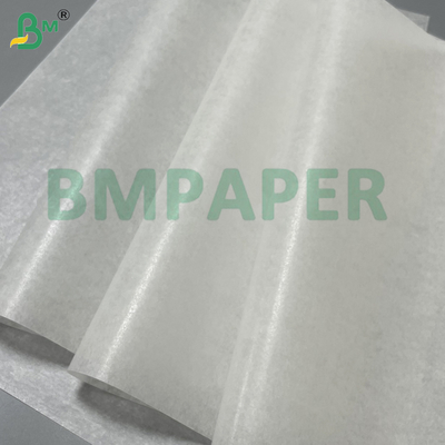 Papel revestido com cera semitransparente