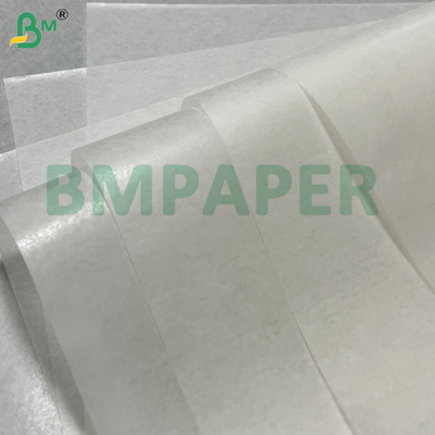 Papel revestido com cera semitransparente