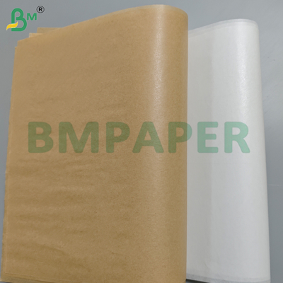 Folhas de papel revestidas de silicone para embalagens alimentares oleosas
