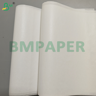 Folhas de papel revestidas de silicone para embalagens alimentares oleosas