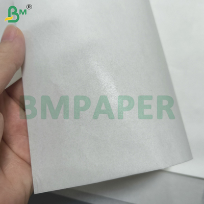 Papel de cera não pegajoso de qualidade alimentar Papel de embrulho de 25 gm Papel de revestimento de alimentos branqueado