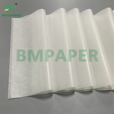 Papel de cera branco à prova de gordura para alimentos 21gsm 23gsm para embalagem