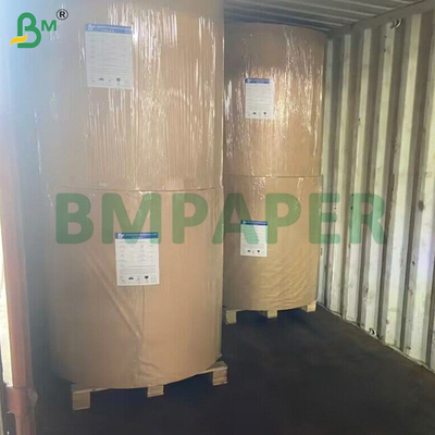 Papel de entrelaçamento branco e castanho de 40 gm de alta resistência para metal e vidro