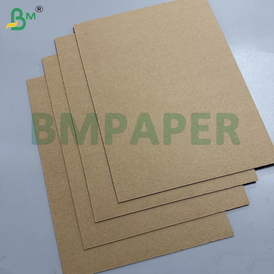 Cartão ondulado de flauta elétrica marrom de três camadas para fazer caixas de embalagem, não revestidas 140/100/140gm