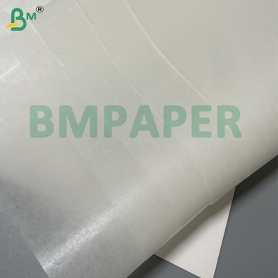 40g Resistente à humidade Segurança dos alimentos Papel revestido de cera de dois lados para embrulho de hambúrgueres doces