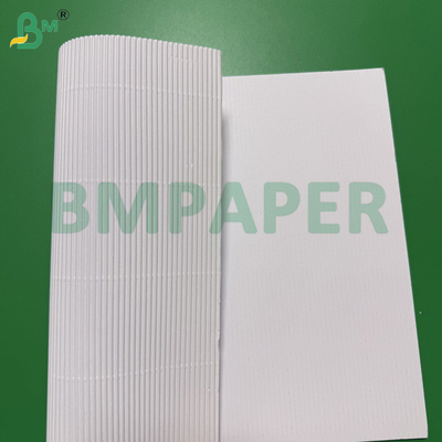 Bobinas de Papel Mic-Ondulado Branco 100cmx50m, 2 Camadas 70gsm + 70gsm