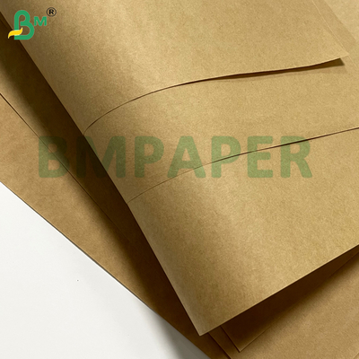 Papel Kraft Marrom de Alta Expansibilidade 80gsm-100gsm Para Sacos de Embalagem de Alimentos