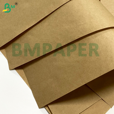 Papel Kraft Marrom de Alta Expansibilidade 80gsm-100gsm Para Sacos de Embalagem de Alimentos