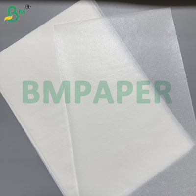 Papel de silicone de dupla face 40gsm resistente ao calor, cor branca, para assar (>220°C)