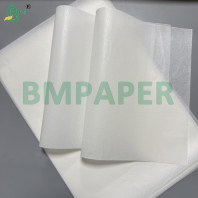 Papel de silicone de dupla face 40gsm resistente ao calor, cor branca, para assar (>220°C)