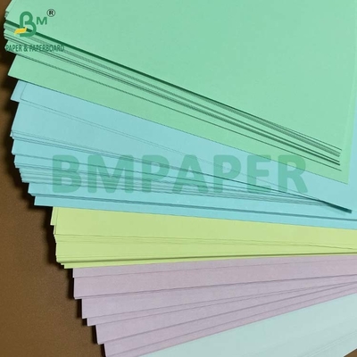 Papel NCR Auto Copiativo 60gsm CB Branco CFB Rosa CF Amarelo para Papelaria
