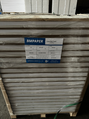 Papel NCR Auto Copiativo 60gsm CB Branco CFB Rosa CF Amarelo para Papelaria