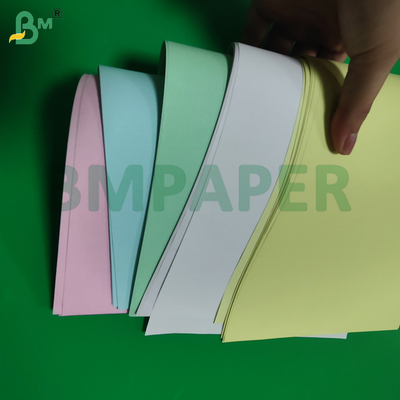 Papel Carbonless NCR CB CFB CF 75g 80g 8 1/2 X 11 polegadas Imagem Preta