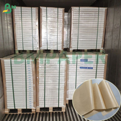 40g Unbleached Brown Parchment Silicone Coated Paper For Barbecue Non - Stick A3