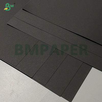 Cartão de Papel Preto 130gsm Resistente a Dobras para Impressão Comercial e Cartões de Visita