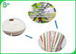 Papel de palha natural biodegradável flexível de 60gsm 120gsm para palhas descartáveis