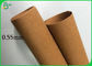 Papel de embalagem Lavável natural da tela da polpa 0.55mm da fibra para fazer sacos