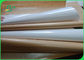 31 - 98 prova Brown do papel do produto comestível polegadas de rolo/óleo ou o PE branco revestiram o papel de embalagem Para empacotar
