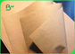 40GSM 50GSM Eco - rolo do papel do produto comestível/papel de embalagem amigáveis de Brown Para o mercado do alimento da rua