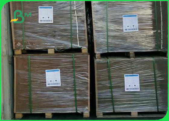 O FSC aprovou o papel 100% frente e verso revestido do cinza da parte traseira do branco do peso 350g Couche da polpa da papelada da placa