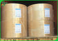 Papel de embalagem 14MM branco de FDA 120G 13.5MM Para a palha biodegradável do papel do produto comestível