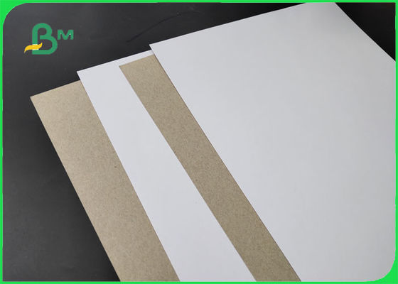 Lado lustroso da parte traseira do cinza do FSC 250/300/400gsm C1S com branco 1mm 2mm 3mm