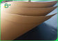 350gsm papel resistente do forro de Brown Kraft da polpa de madeira do rasgo 100% para o pacote