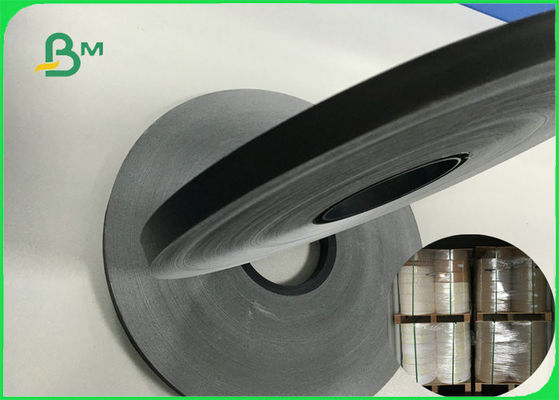 rolo de papel Slitted preto imprimível do produto comestível 60gsm para beber FDA FSC