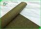 A cor verde 0.55mm personalizou o papel de embalagem lavável macio para o projeto do saco