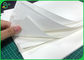 Rolo descorado puro do papel do ofício do saco do papel de embalagem 120g do branco do produto comestível